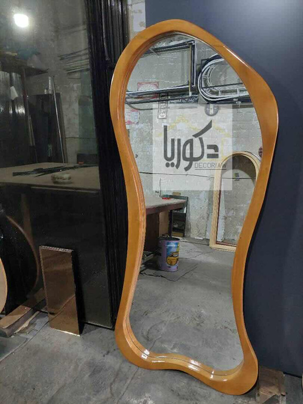 آینه دفورمه مدرن چوب روس کد ۰۰۲