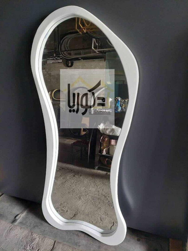 آینه دفورمه مدرن چوب روس کد ۰۰۲