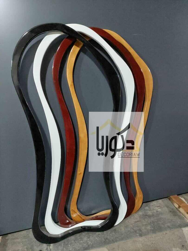 آینه دفورمه مدرن چوب روس کد ۰۰۲